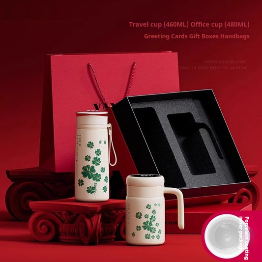 Sakura Smart Insulation Cup For Girlfriend Birthday Gift